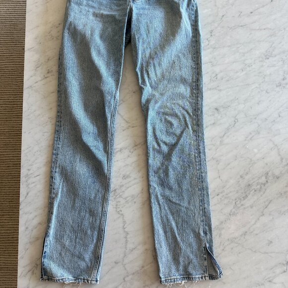 Abercrombie & Fitch '90s Straight Ultra High Rise Denim Size 25 Long - Picture 2 of 2